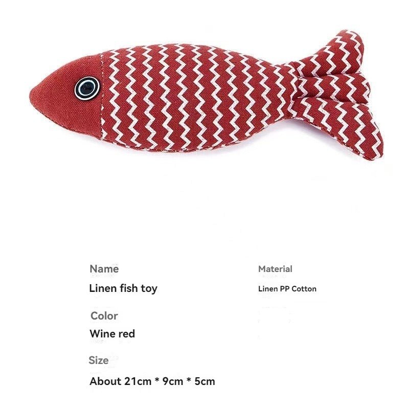 Jeu Poisson pour Chat - Féli’Fish Rouge - Une Feline Vie