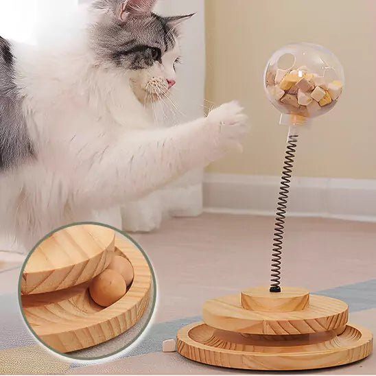 Jouet pour Chat - Féli’Trio Bois - Une Feline Vie
