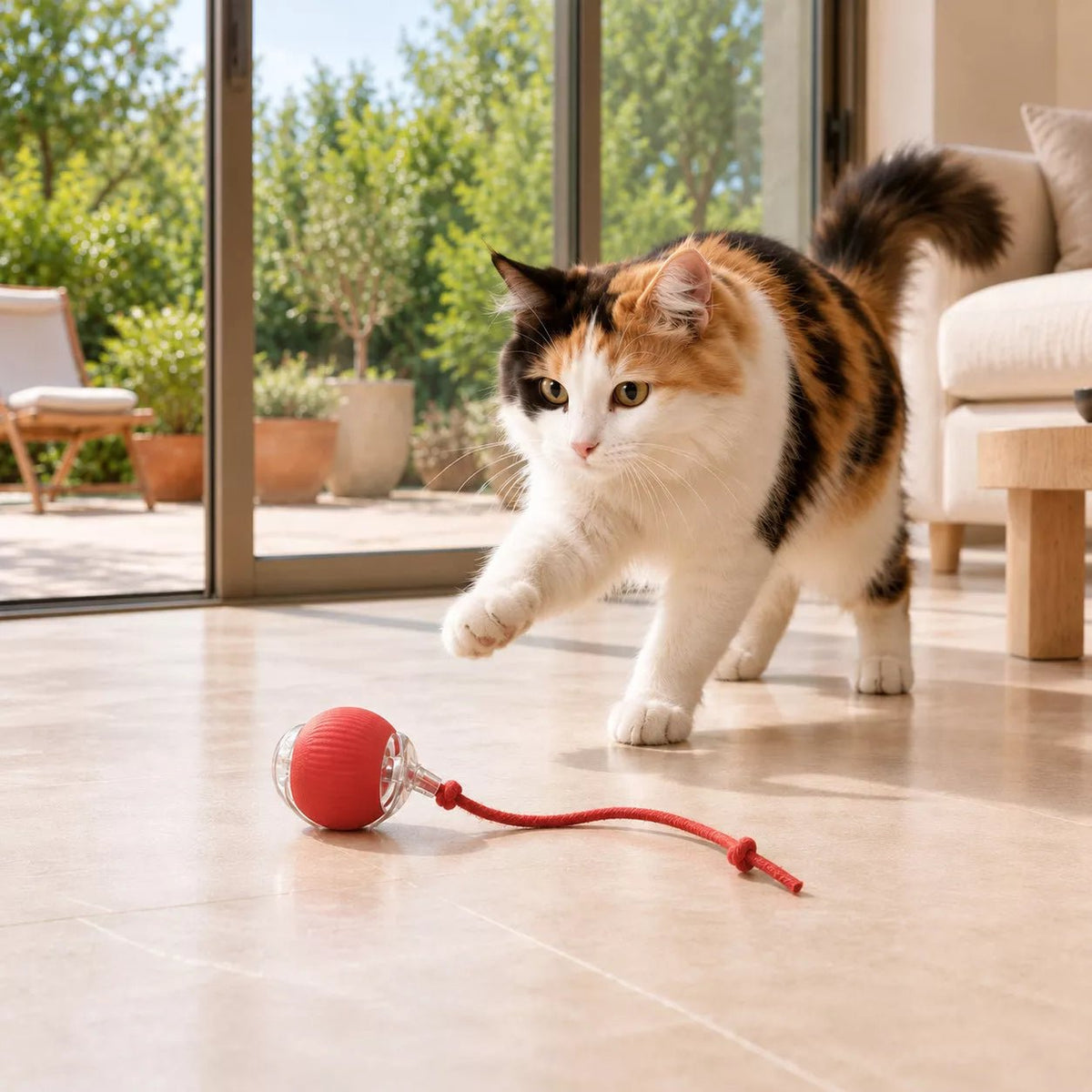 Balle Dynamique pour Chat | FéliSmart - Une Feline Vie