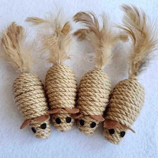 Jeu pour Chat - Souris Féli’Plume - Une Feline Vie