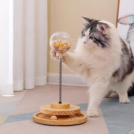 Jouet pour Chat - Féli’Trio Bois - Une Feline Vie